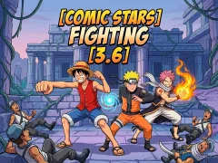 Mchezo Comic Stars Fighting 3.6 online