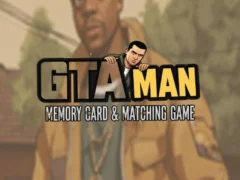 Mchezo GTA Man Memory Card & Matching Game online
