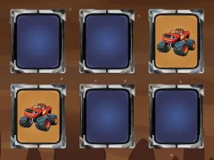 Mchezo Monster Trucks Memory online