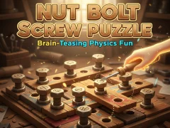 Mchezo Nut Bolt Screw Puzzle online