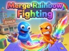 Mchezo Merge Rainbow Fighting online