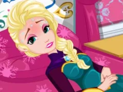 Mchezo Elsa Stomach Virus online
