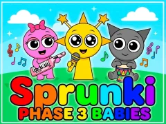 Mchezo Sprunki baby PHASE 3 online