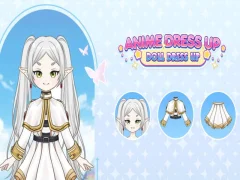 Mchezo Anime Dress Up - Doll Dress Up online