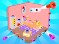 Mchezo Screw Sort 3D: Screw Puzzle online