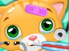 Mchezo Little Cat Doctor online