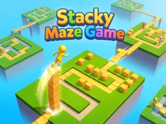 Mchezo Stacky Maze Game online