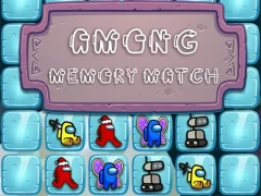 Mchezo Among Memory Match online
