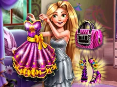 Mchezo Find Rapunzel's Ball Outfit online