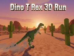 Mchezo Dino T Rex 3D Run online