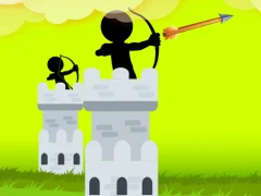 Mchezo Stickman Archer Castle online