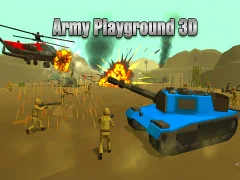 Mchezo Army Playground 3D online