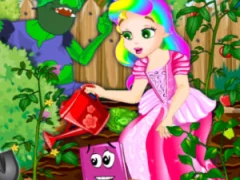 Mchezo Princess juliet garden trouble online