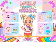 Mchezo Lovely Doll Creator online