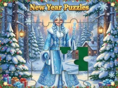 Mchezo New Year Puzzles online