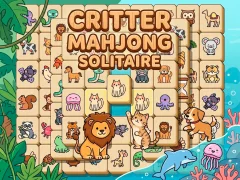 Mchezo Critter Mahjong Solitaire online