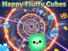 Mchezo Happy Fluffy Cubes online
