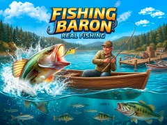 Mchezo Fishing Baron Real Fishing online