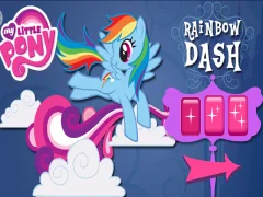 Mchezo Rainbow Dash's Cloud Bump online