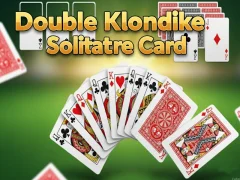 Mchezo Double klondike solitaire Card online