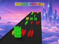 Mchezo Stickman Stack Race online