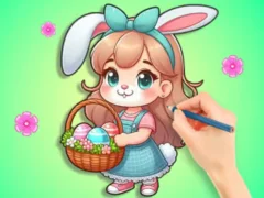 Mchezo Coloring Book: Easter Eggs DIY online