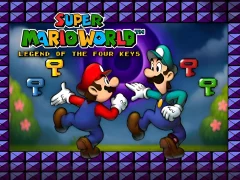 Mchezo Super Mario World Legend of the Four Keys online