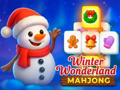 Mchezo Winter Wonderland Mahjong online