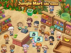 Mchezo Jungle Mart idle game online