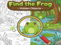 Mchezo Find the Frog Hidden Objects online