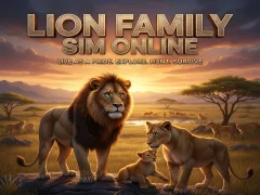 Mchezo Lion Family Sim Online online