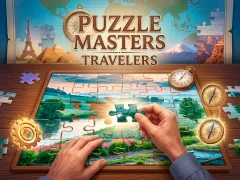 Mchezo Puzzle Masters: Travelers online