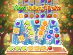 Mchezo Tiles: Collect 3 fruits online