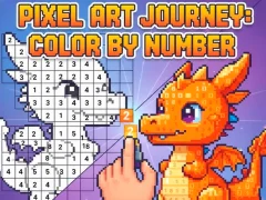 Mchezo Draw picture by numbers Pixel Art online