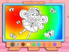 Mchezo Coloring Book: Floral Dance online