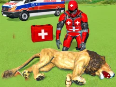 Mchezo Animal Rescue Robot Hero online