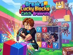 Mchezo Break a Lucky Blocks: Catch Brainrots online