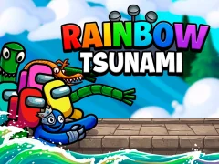 Mchezo Rainbow Tsunami online