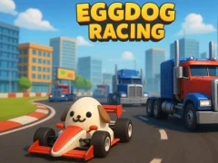 Mchezo Eggdog Racing online