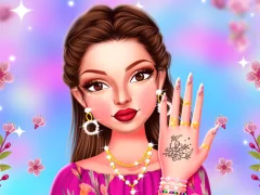 Mchezo Celebrity Spring Manicure Design online