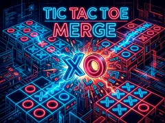 Mchezo Tic Tac Toe Merge online