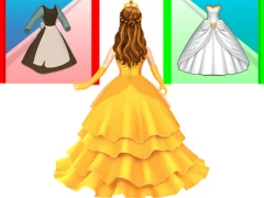 Mchezo Princess Dress Up Run online