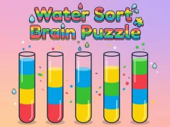 Mchezo Water Sort Brain Puzzle online