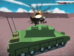 Mchezo Helicopter and Tank Battle Desert Storm Multiplayer online