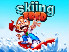 Mchezo Skiing Fred online