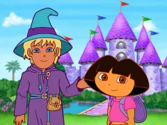 Mchezo Dora The explorer Dora's Magic Castle Adventure online