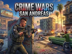 Mchezo Crime Wars San Andreas online