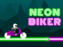Mchezo Neon Biker online