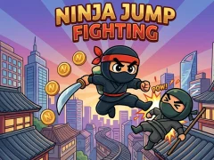 Mchezo Ninja Jump fighting online