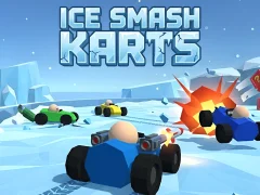 Mchezo Ice Smash Karts online